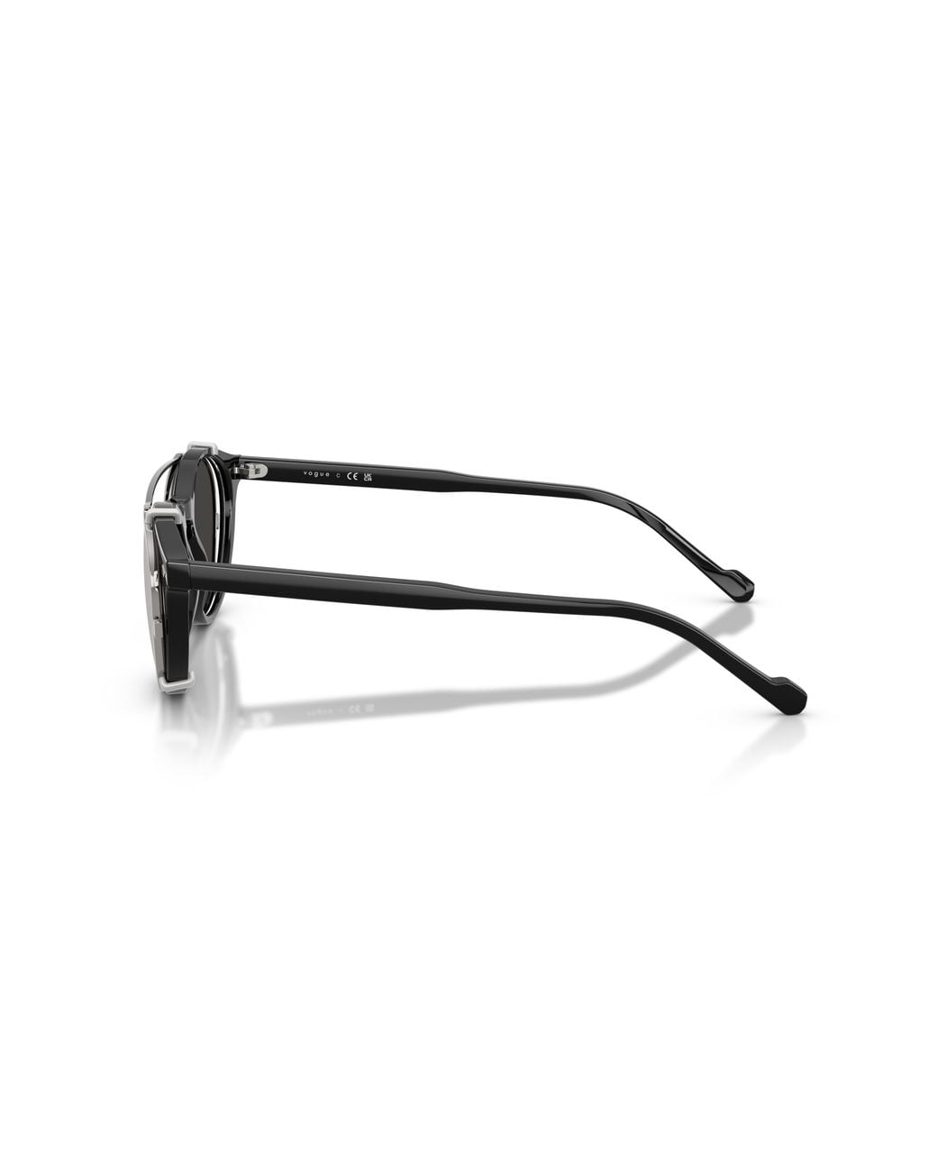 Vogue Eyewear Black Vo5751S W44/1W Sunglasses Acetate Transparent Pantos Normal for men