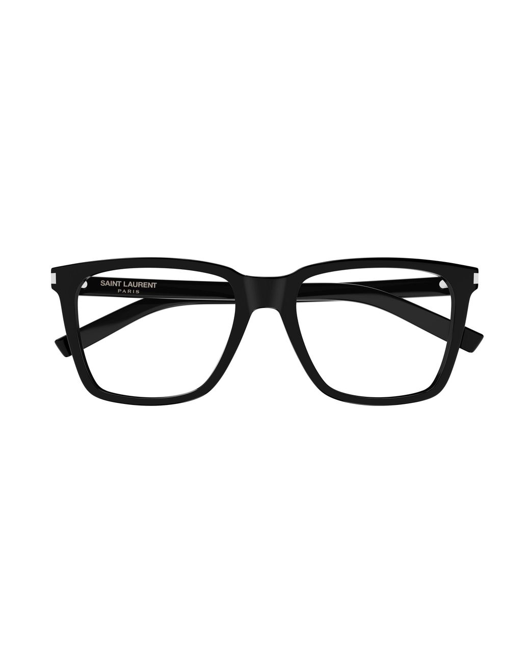 Saint Laurent Black Sl 717 Slim 001 Optical Frames Acetate Transparent Squared