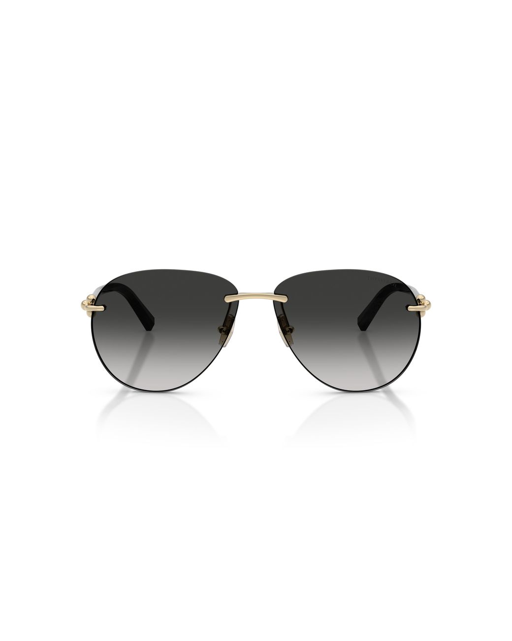 Tiffany & Co Black Tf3124 62413C Sunglasses Metal Pilot Normal Nuanced