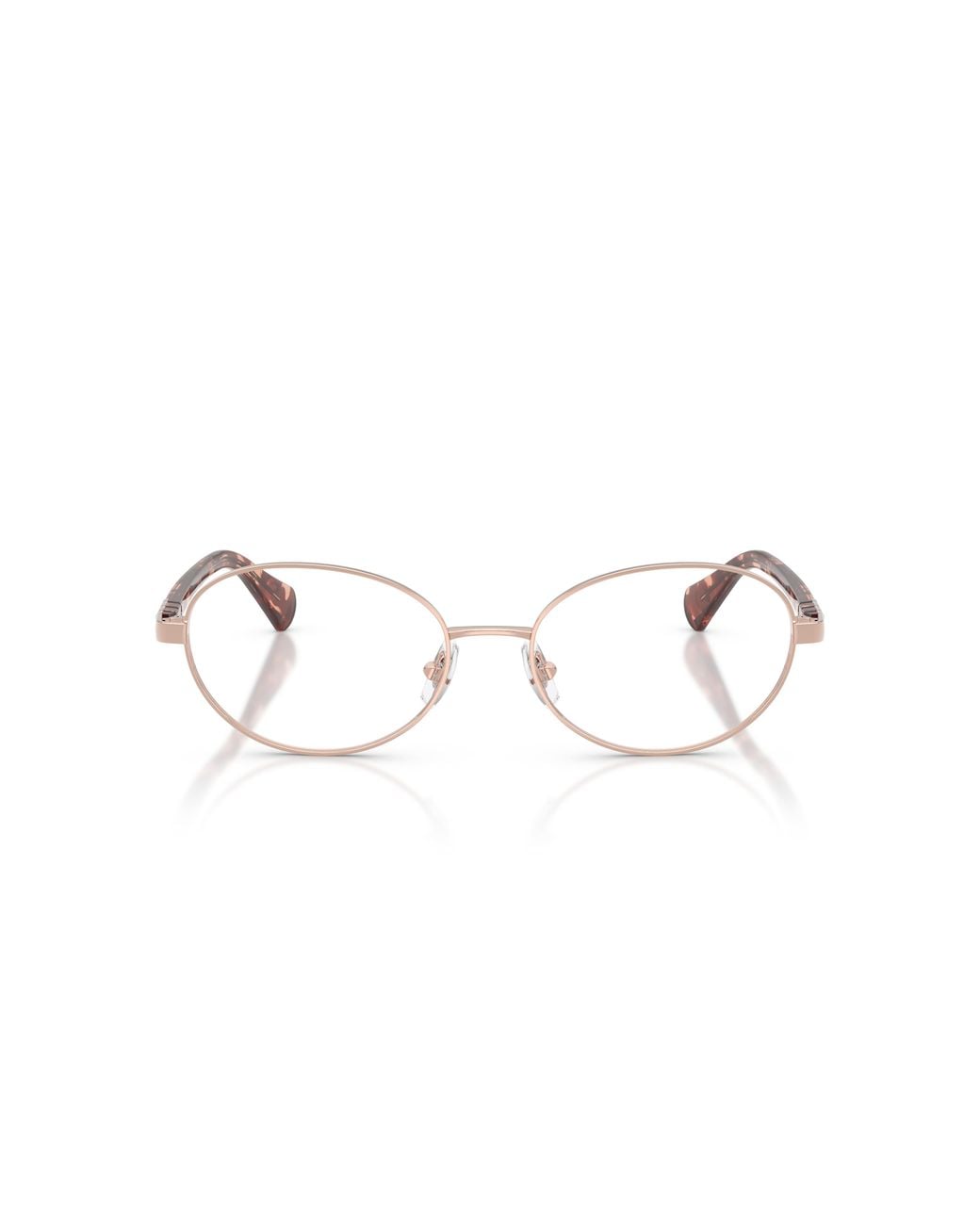 Ralph Lauren Black Ra6066 9427 Optical Frames Metal Transparent Round Normal