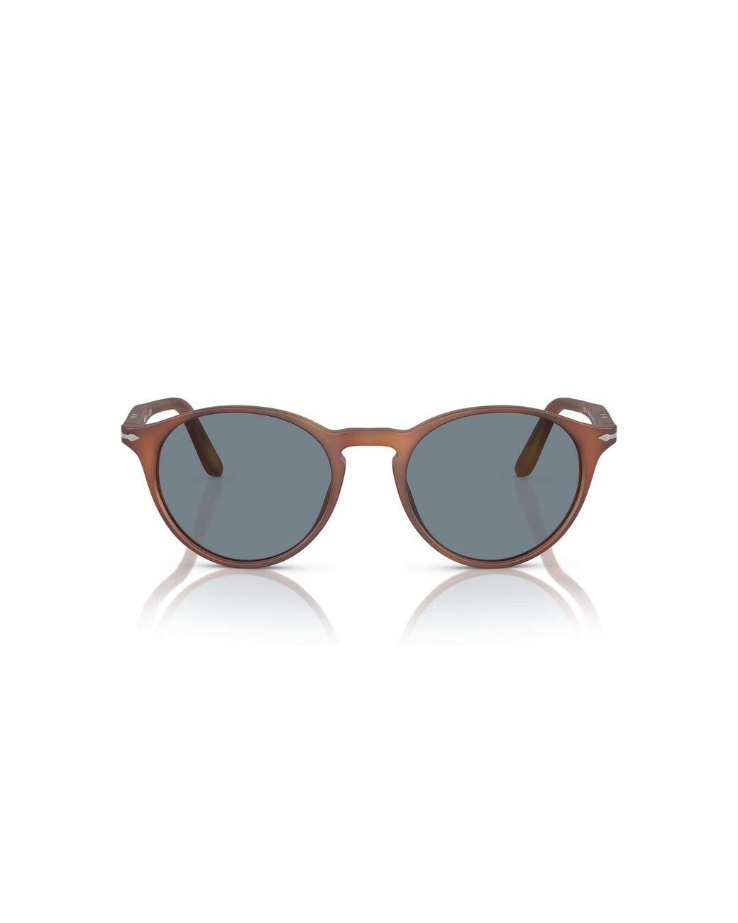 Persol Black Po3092Sm 900656 Sunglasses Acetate Round Normal for men