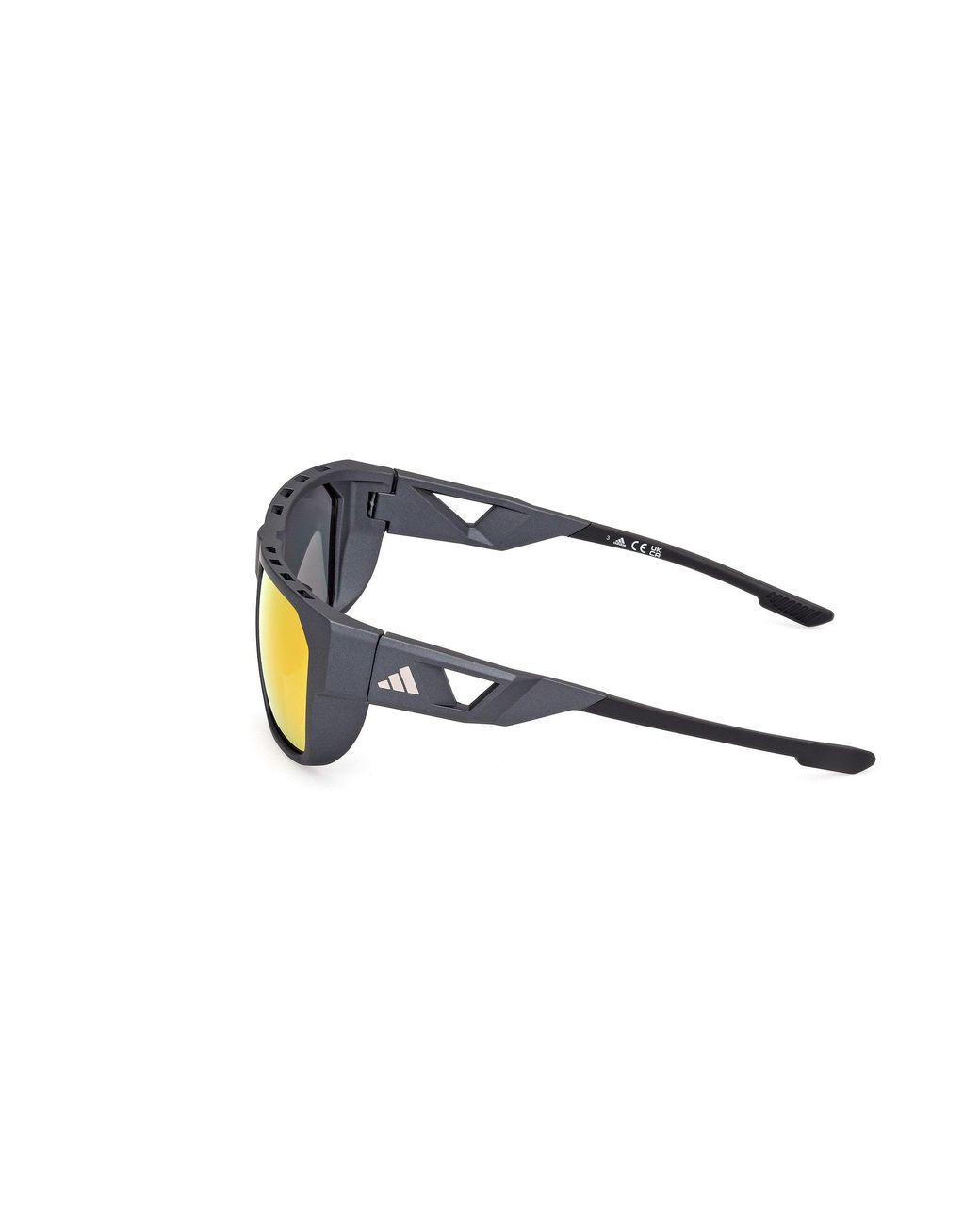 Adidas Originals Black Sp0102 02L Sunglasses Injected Squared Normal for men