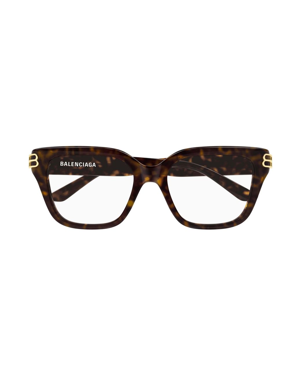 Balenciaga Black Bb0437O 007 Optical Frames Acetate Transparent Squared