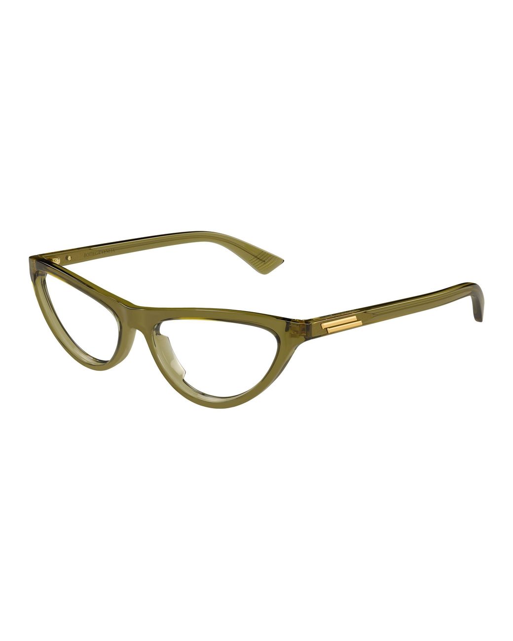 Bottega Veneta Black Bv1416O 003 Optical Frames Acetate Transparent Cat Eye