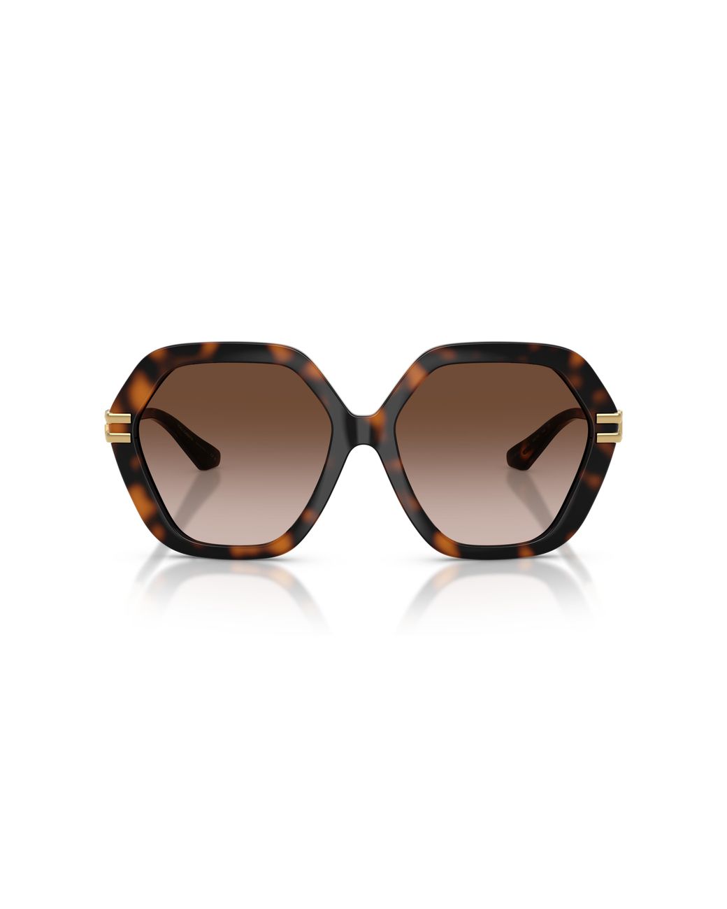 Dolce & Gabbana Black Dg6210 502/13 Sunglasses Injected Geometric Normal Nuanced