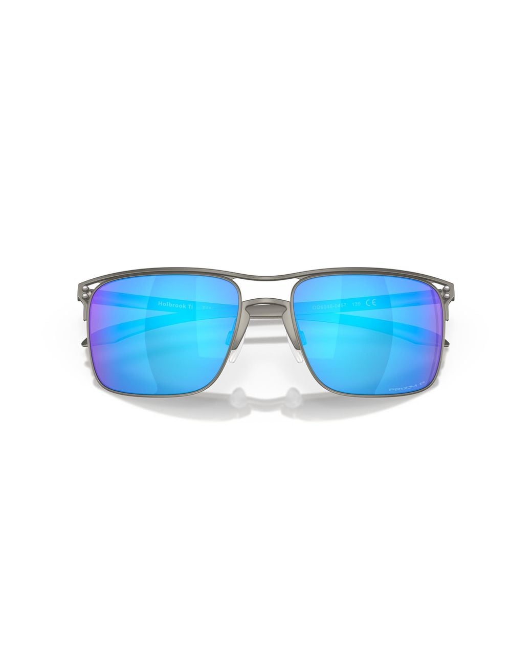 Oakley Blue Oo6048 Holbrook Ti 604804 Sunglasses Titanium Squared Polarized Prizm for men