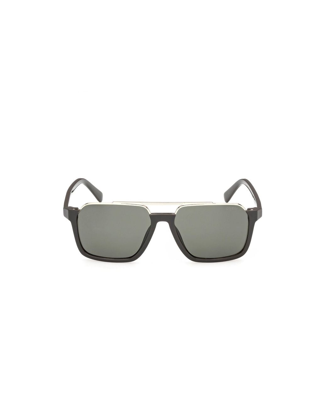 Guess Gray Gu00366 96N Sunglasses Injected Squared Normal for men