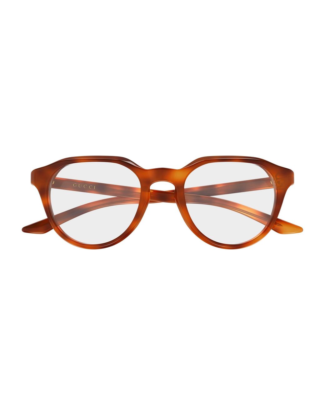Gucci Black Gg2083O 004 Optical Frames Acetate Transparent Round for men