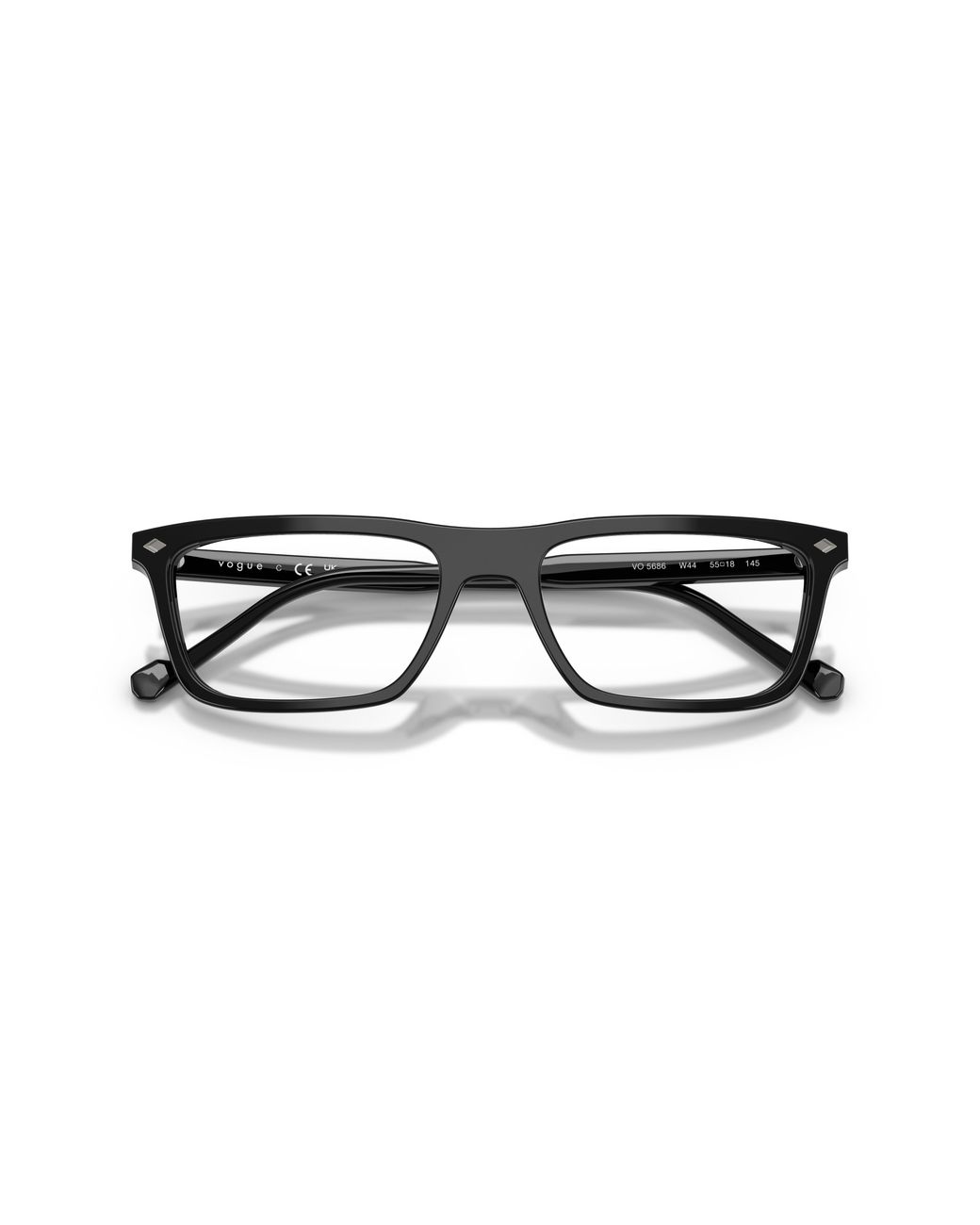 Vogue Eyewear Black Vo5686 W44 Optical Frames Acetate Pillow Normal for men