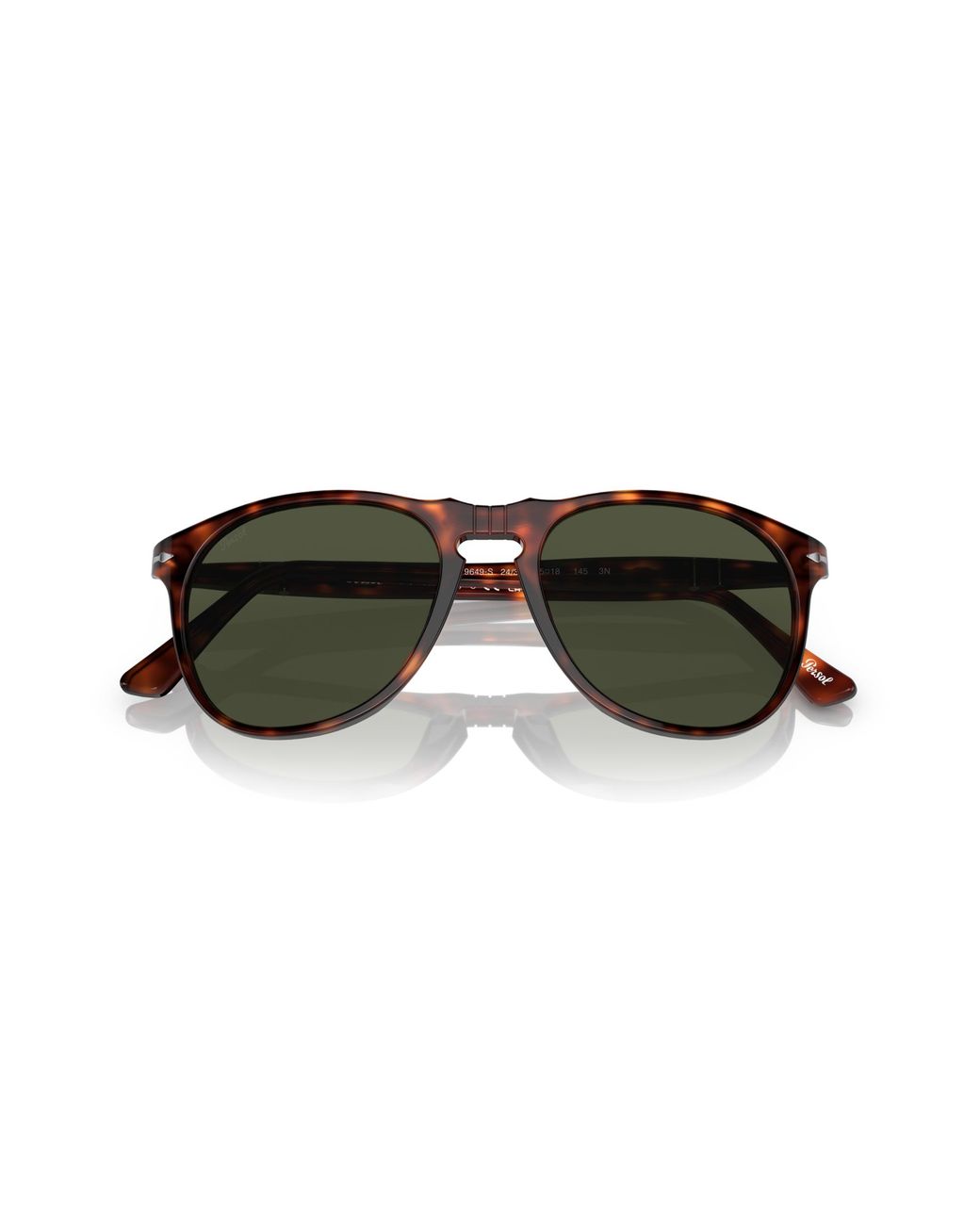 Persol Black Po9649S 24/31 Sunglasses Acetate Pilot Normal for men