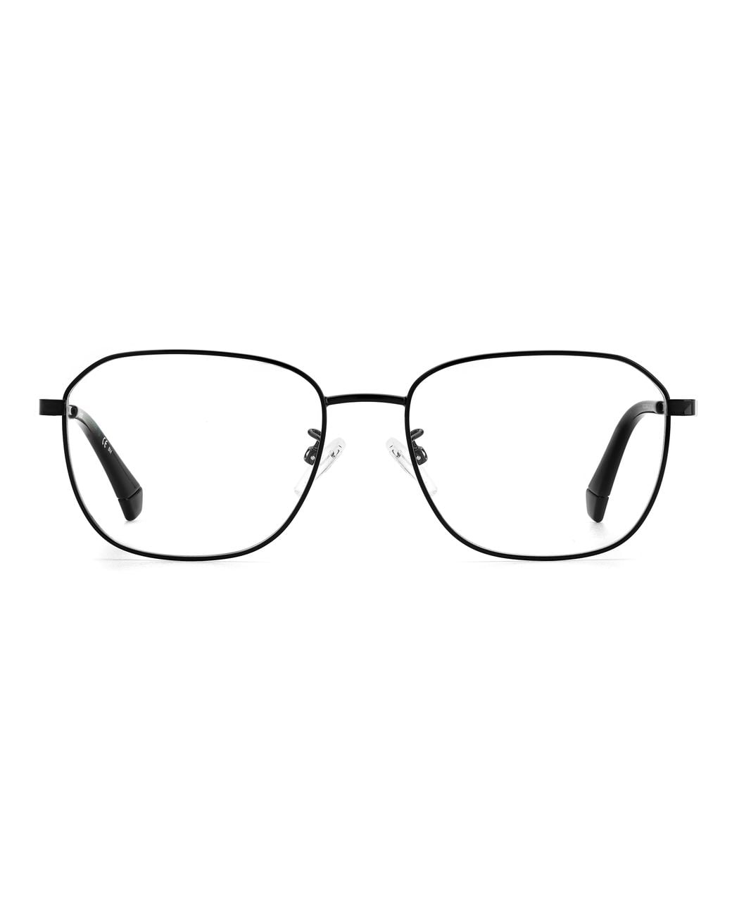 Polaroid Black Pld D454/G 807 Optical Frames Metal Squared for men