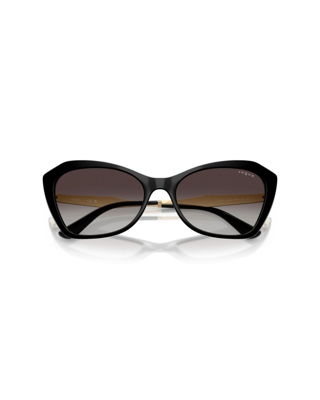 Vogue Eyewear Black Vo5626S W44/8G Sunglasses Nylon Geometric Normal Shaded