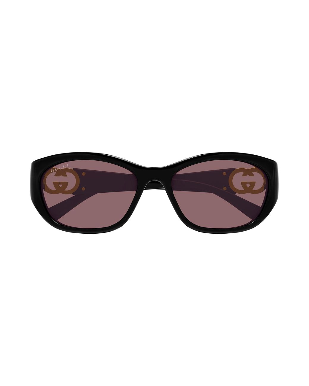 Gucci Black Gg1826Sk 007 Sunglasses Injected Round