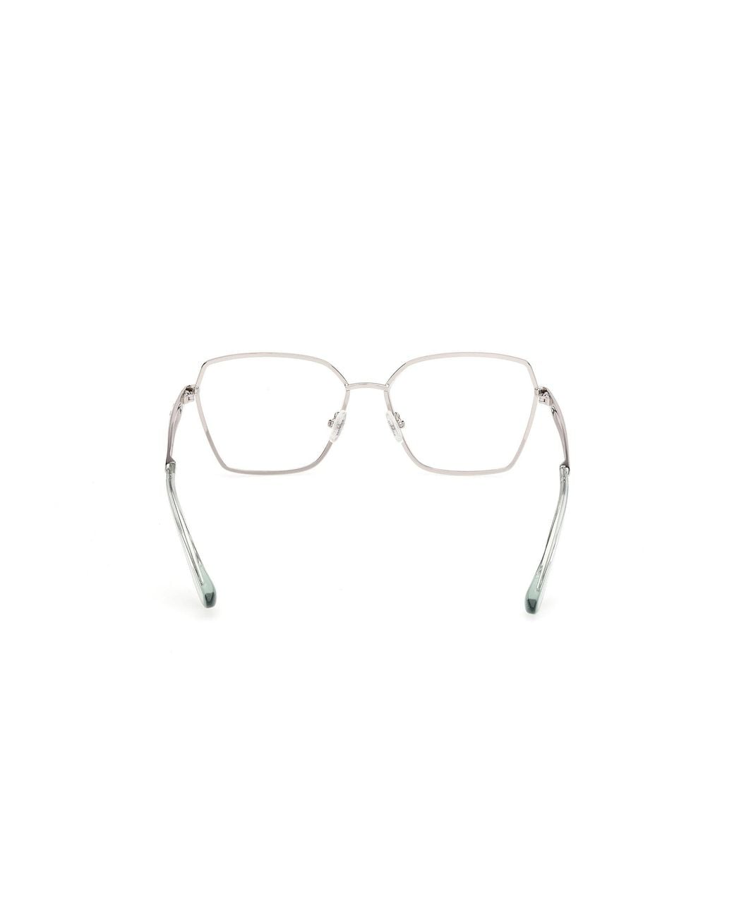 Guess Black Gu50384 95 Optical Frames Metal Squared Normal