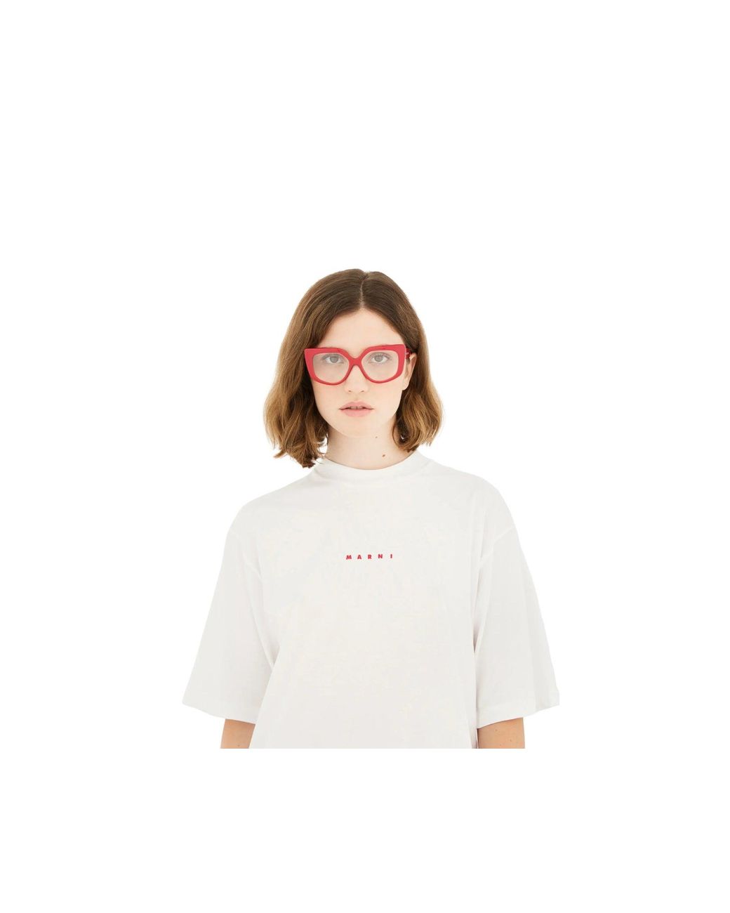 Marni Black Fwy Zvier Optical Frames Acetate Geometric