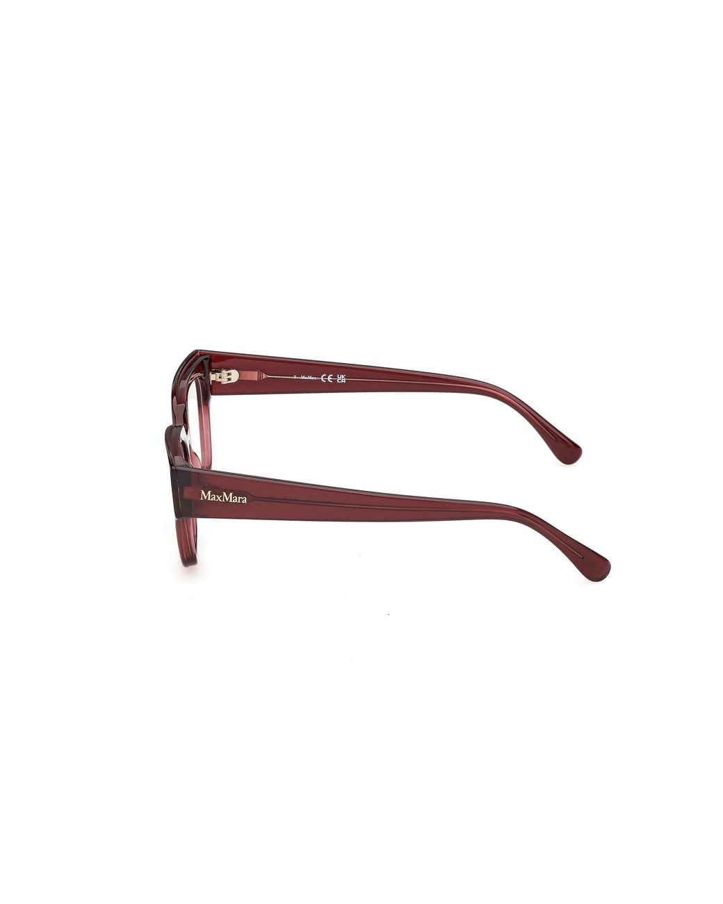 Max Mara Black Mm5259 69 Optical Frames Acetate Squared Normal