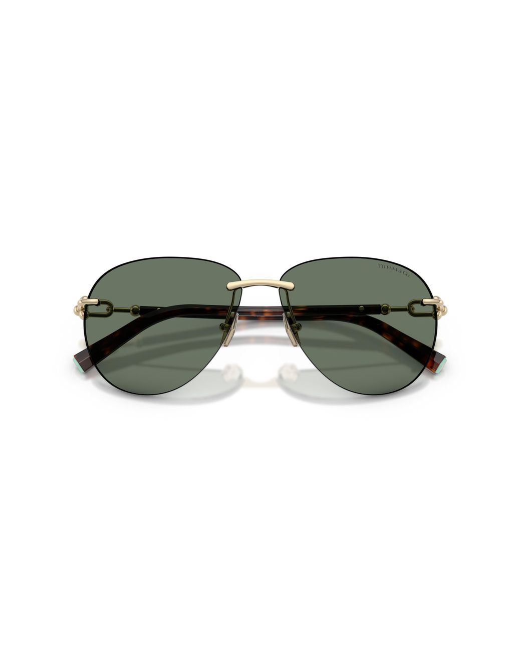 Tiffany & Co Black Tf3124 60213H Sunglasses Metal Pilot Normal