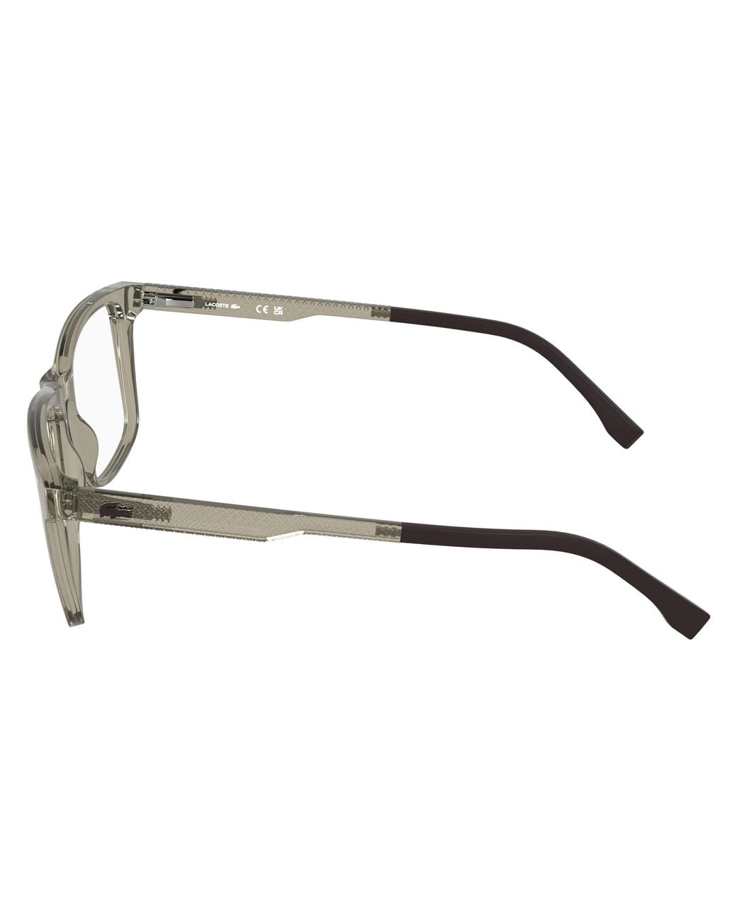 Lacoste Black L4013 264 Optical Frames Bio-Injected Squared Normal for men