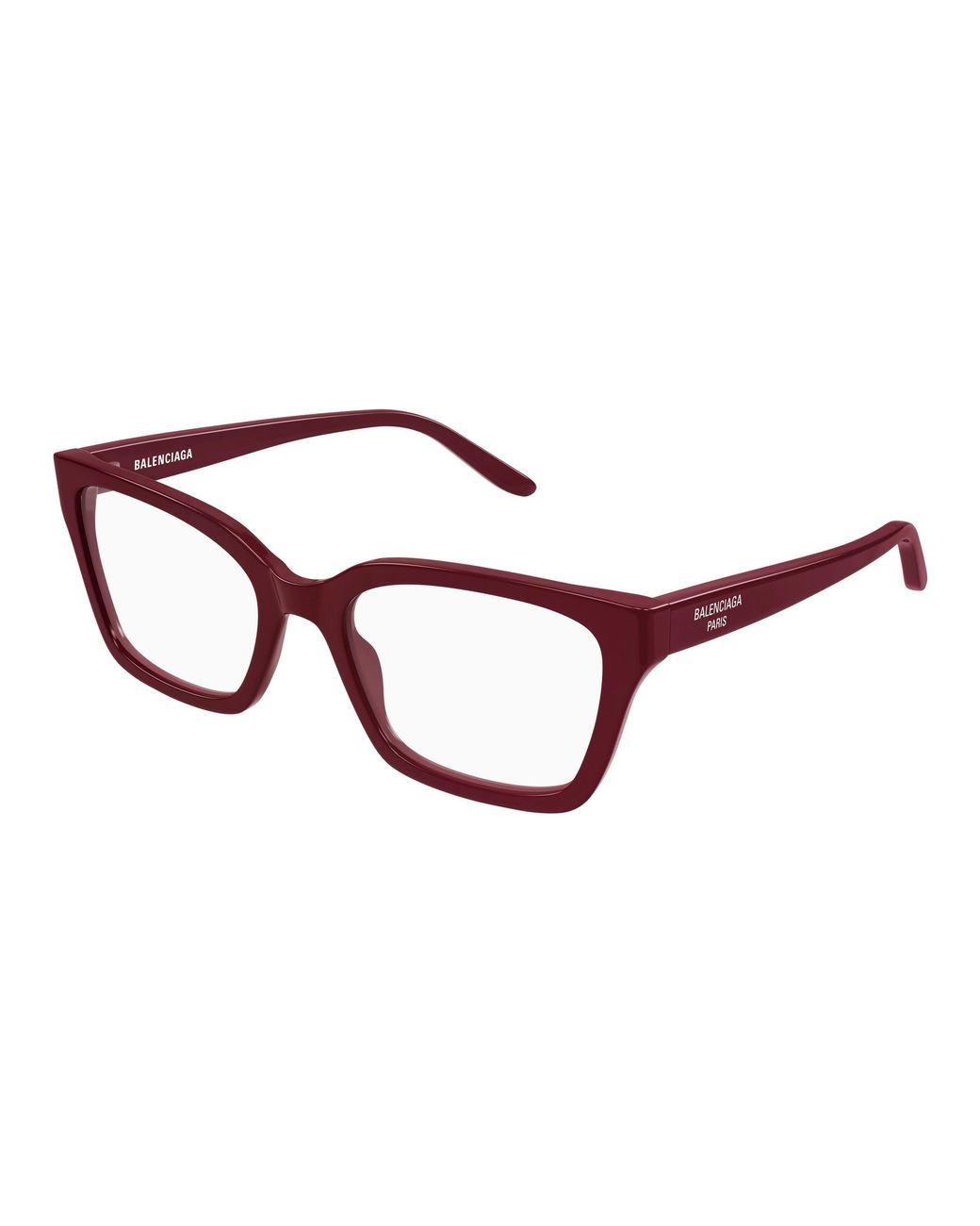 Balenciaga Black Bb0501O 006 Optical Frames Acetate Transparent Cat Eye