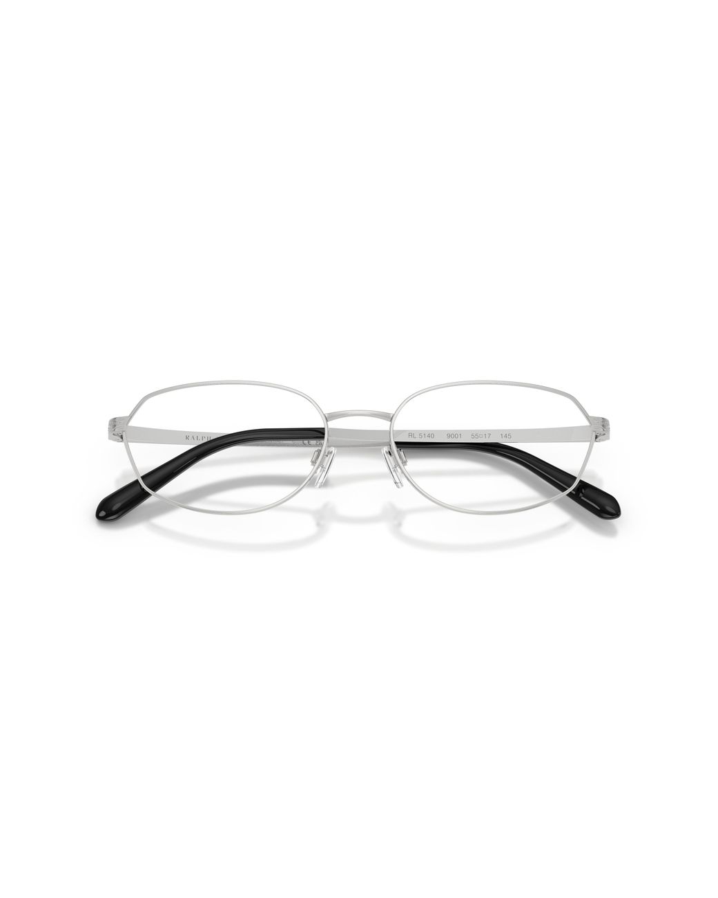 Ralph Lauren Black Rl5140 9001 Optical Frames Metal Transparent Geometric Normal