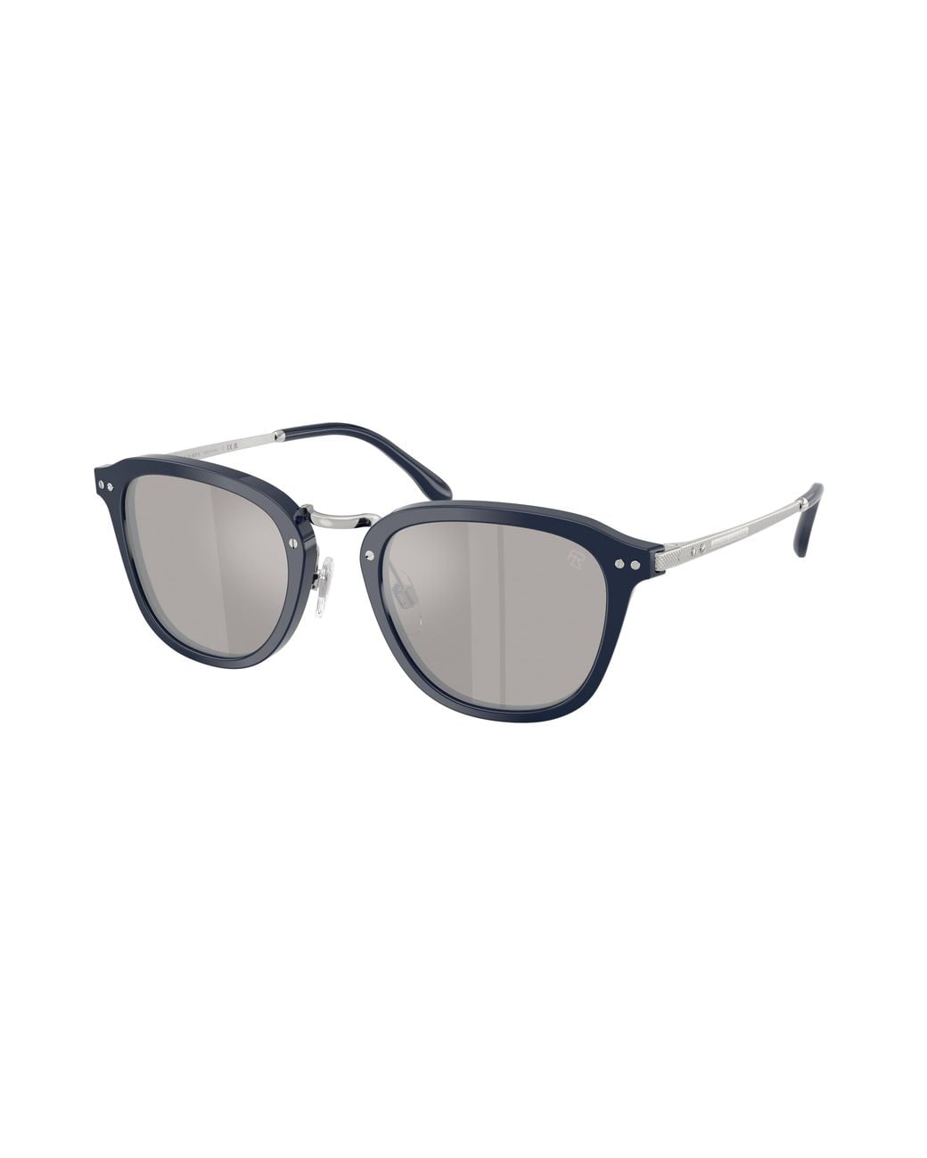 Ralph Lauren Black Rl8246 55866G Sunglasses Acetate Pantos Mirror for men