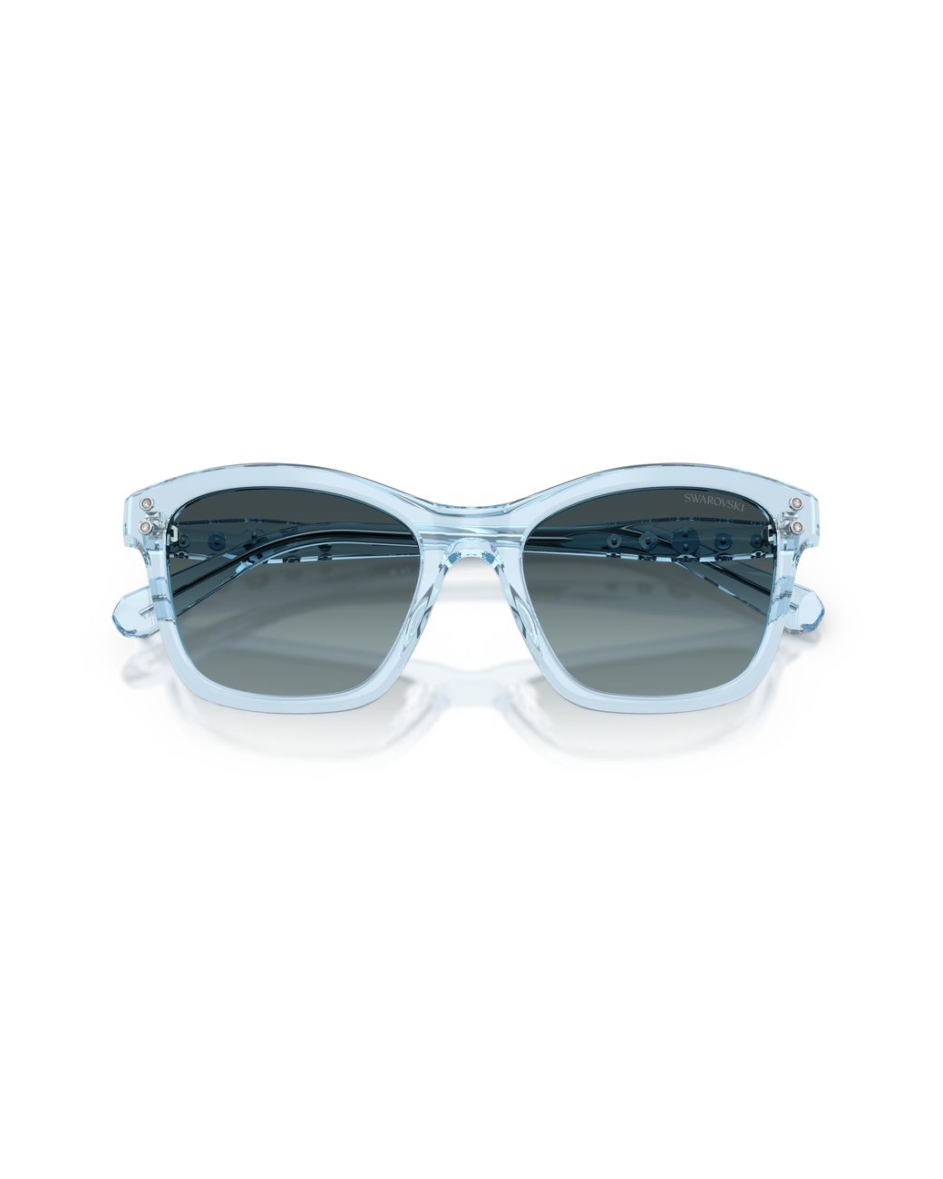 Swarovski Black Sk6063 1078V1 Sunglasses Acetate Squared Normal Nuanced