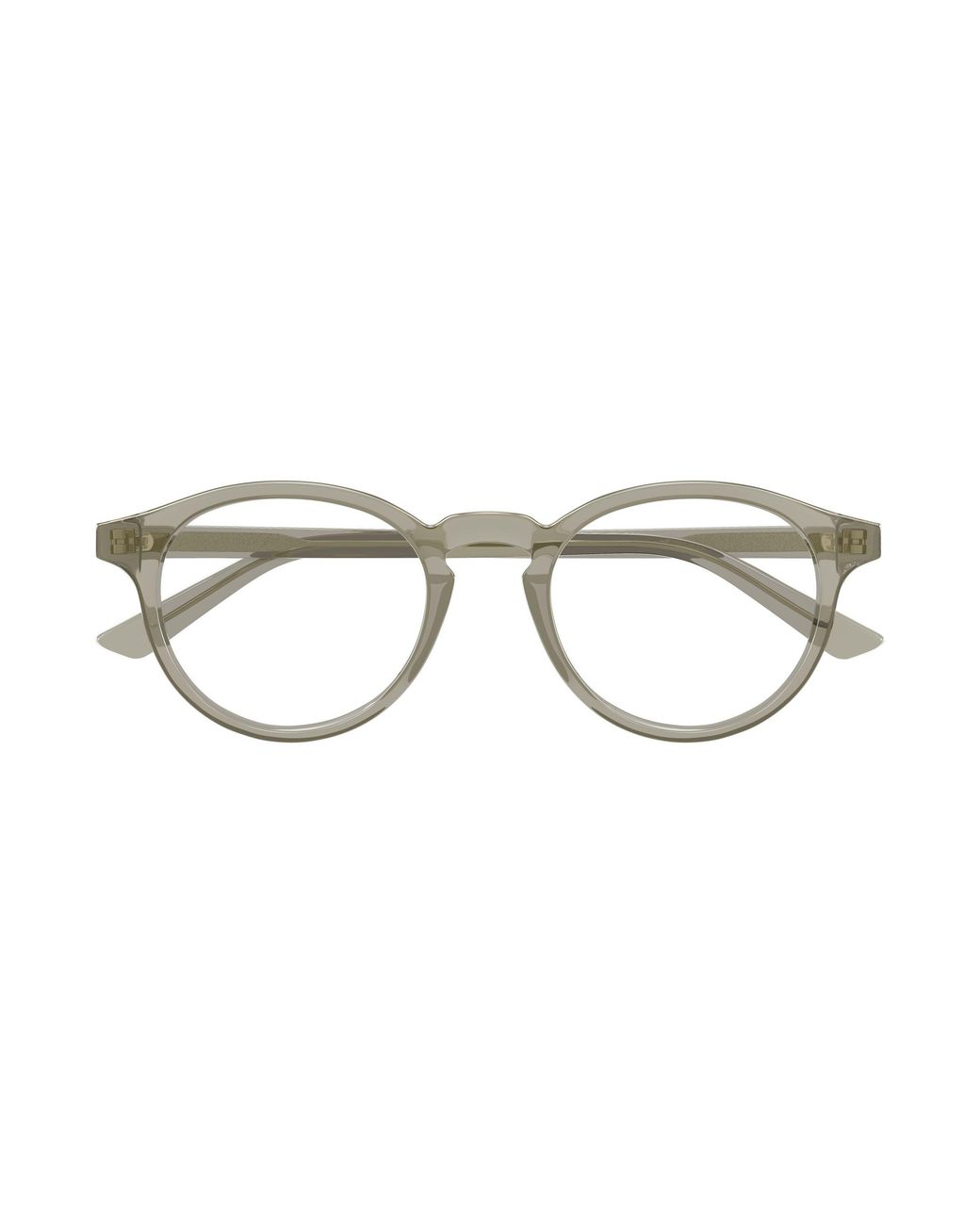 Bottega Veneta Black Bv1420O 003 Optical Frames Acetate Transparent Round for men