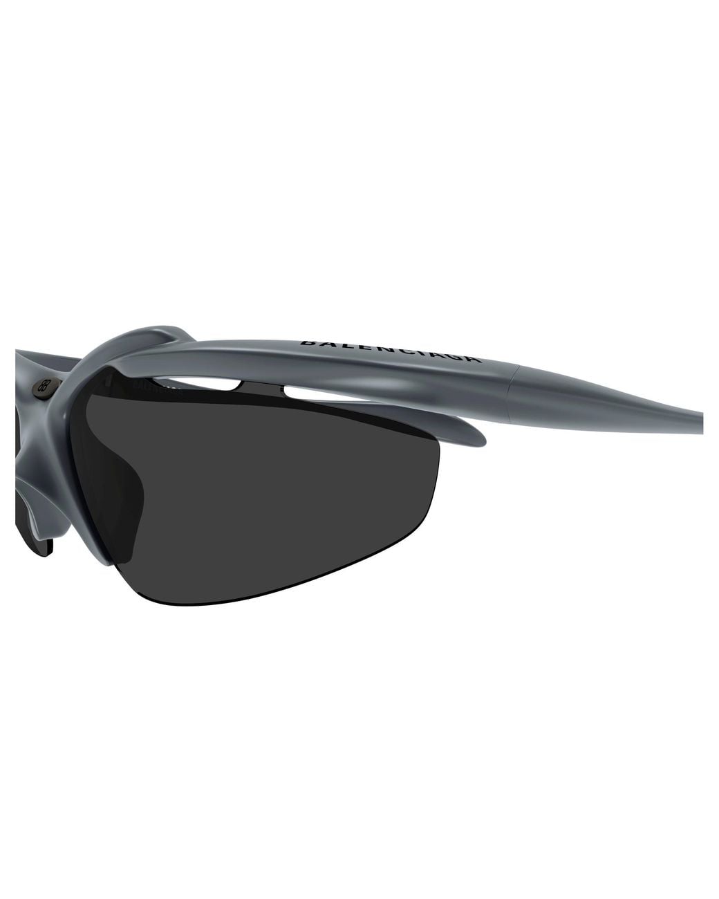 Balenciaga Black Bb0464S 006 Sunglasses Bio-Injected Geometric