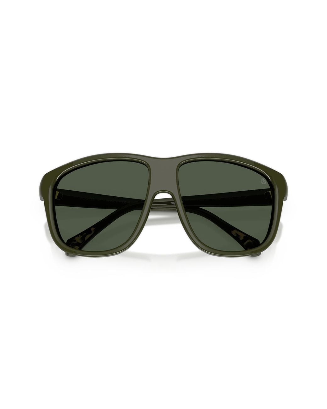 Moncler Green Me6032U 30529A Sunglasses Acetate Squared Polarized