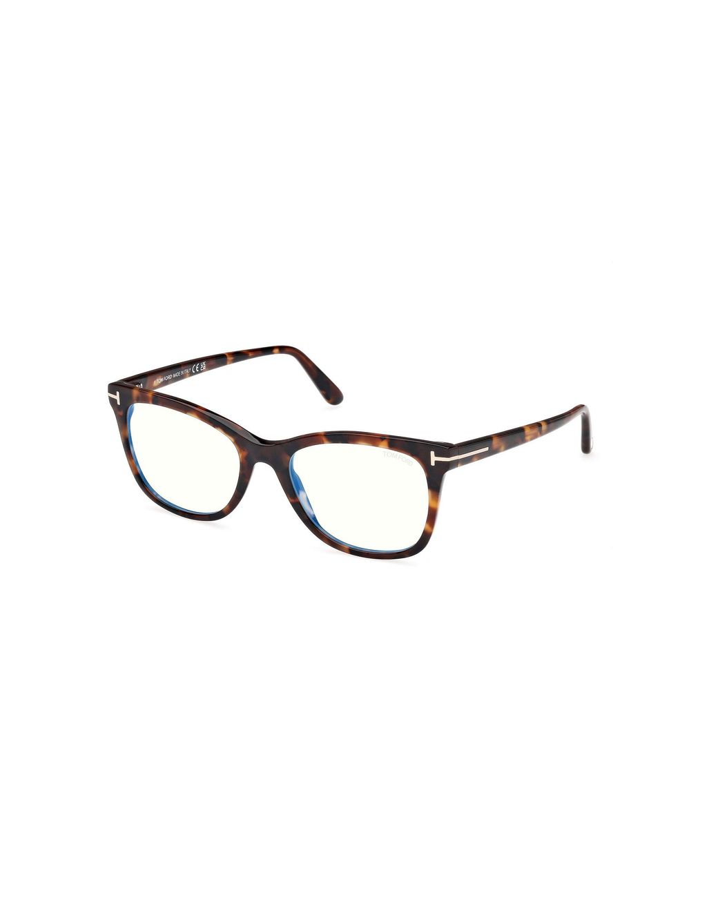 Tom Ford Black Ft5986-B 52 Optical Frames Acetate Squared Normal