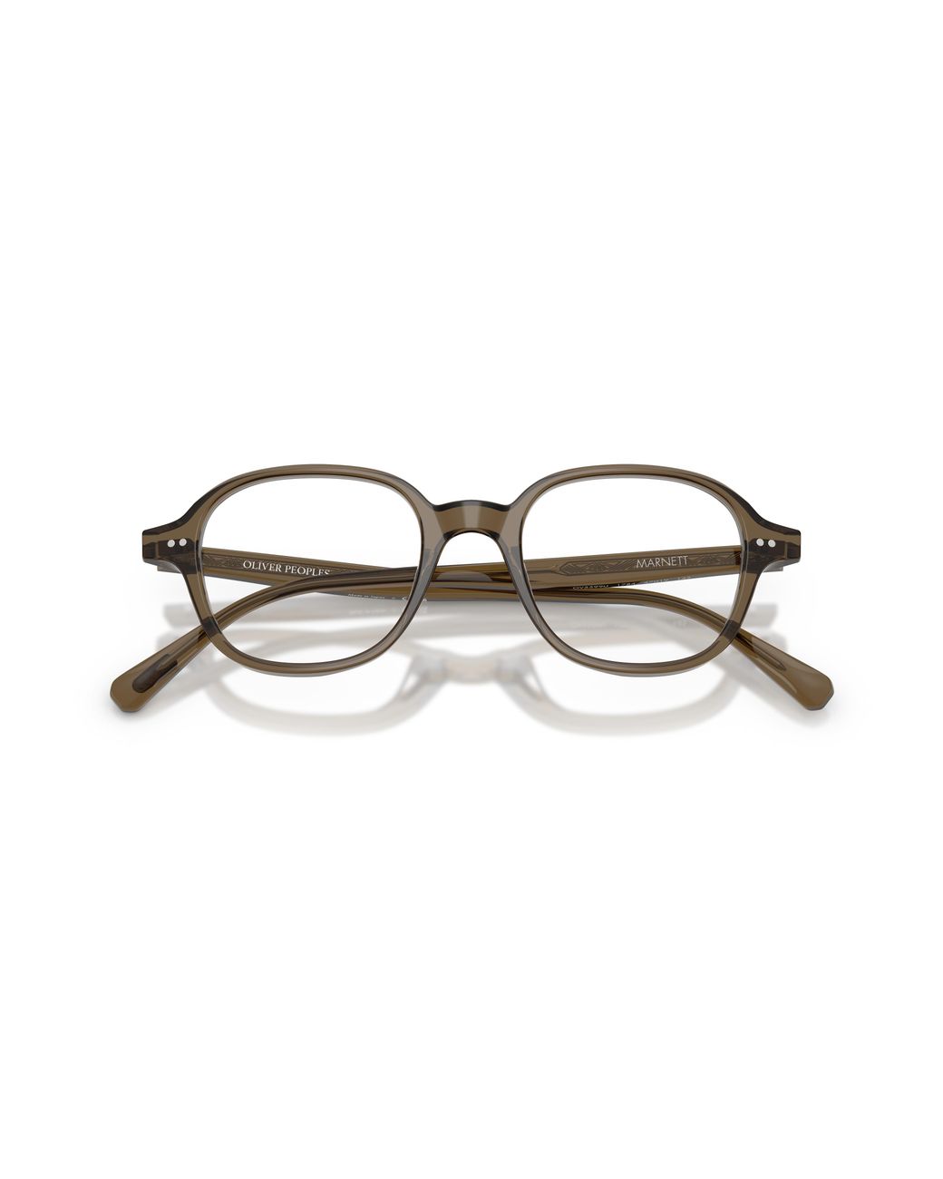 Oliver Peoples Black Ov5599U Marnett 1784 Optical Frames Acetate Transparent Geometric Normal