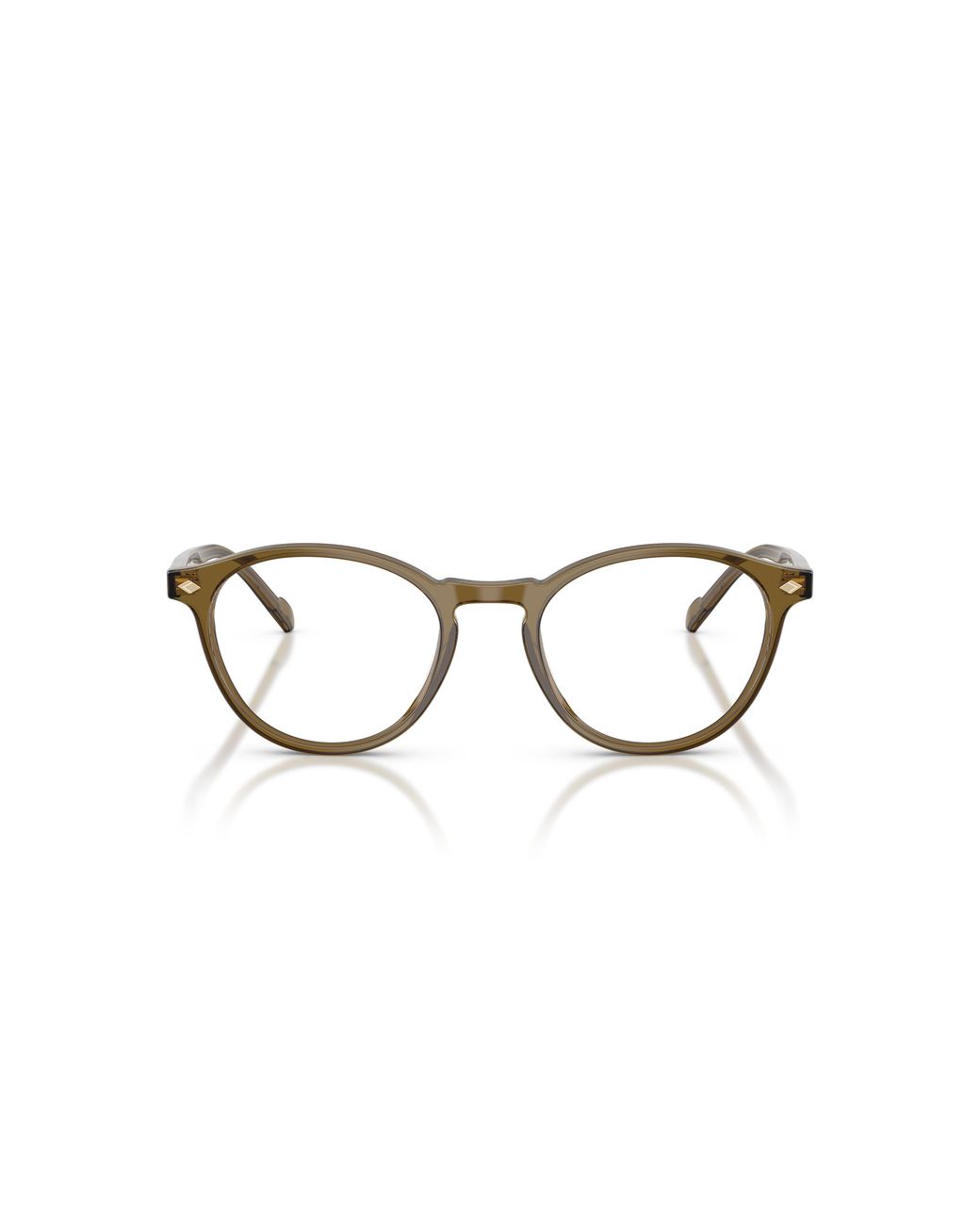 Vogue Eyewear Black Vo5326 3260 Optical Frames Acetate Transparent Round Normal for men