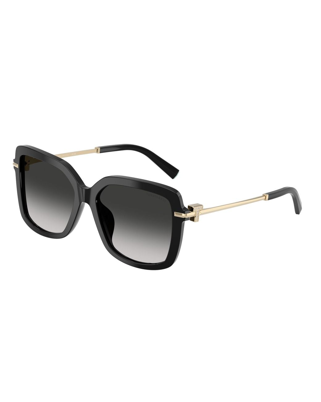 Tiffany & Co Black Tf4252B 80013C Sunglasses Acetate Squared Normal Shaded