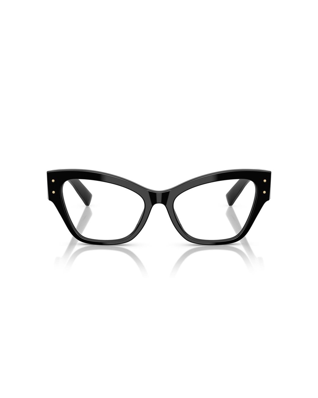 Dolce & Gabbana Black Dg3404 501 Optical Frames Acetate Transparent Butterfly Normal