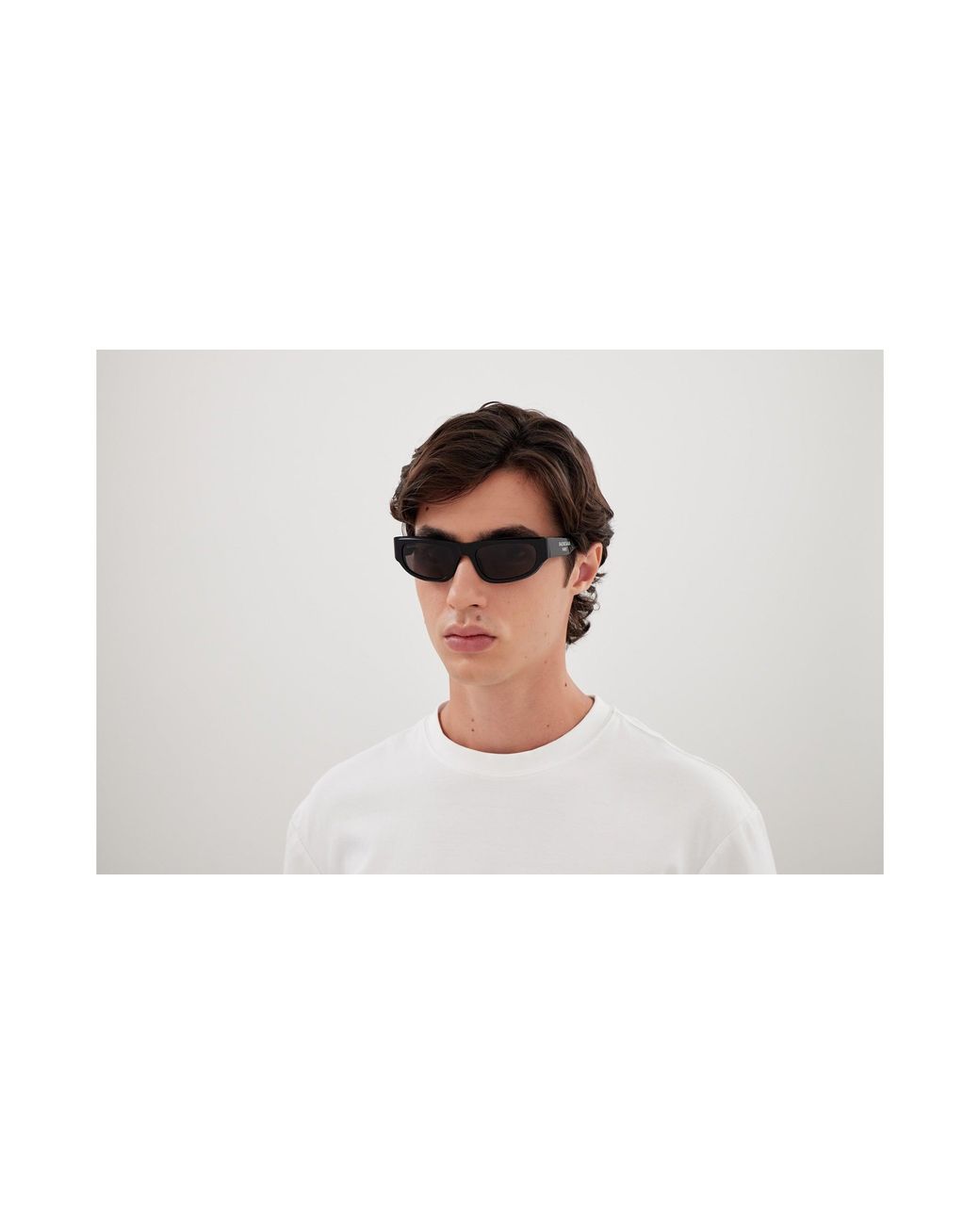 Balenciaga Black Bb0388S 001 Sunglasses Acetate Squared
