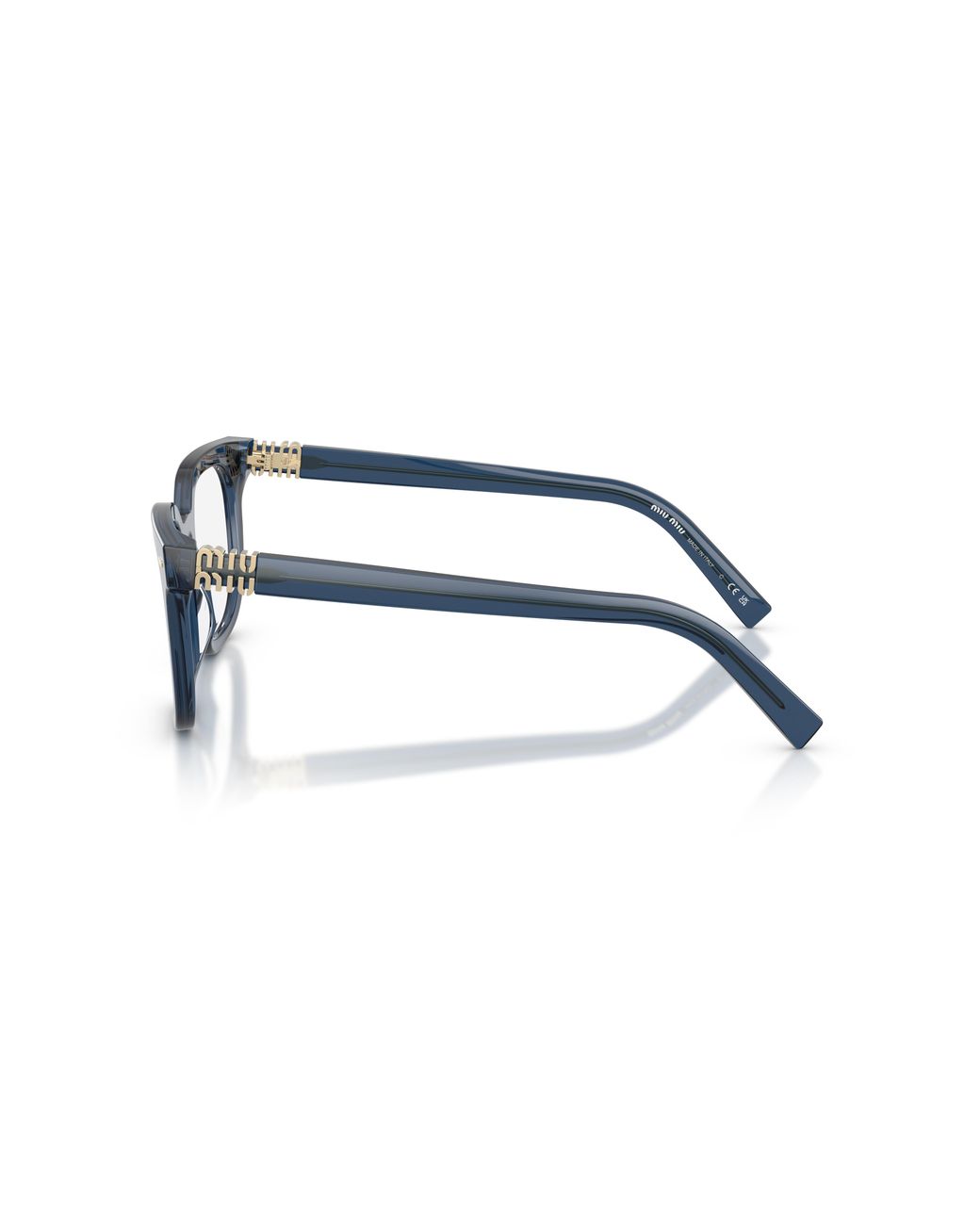 Miu Miu Black Mu 06Xv 08Q1O1 Optical Frames Acetate Squared Normal