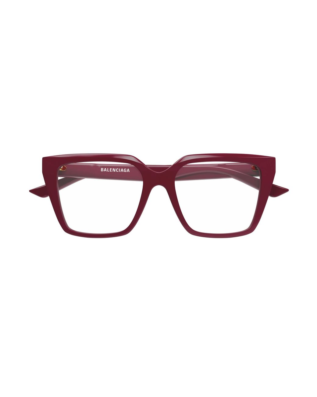 Balenciaga Black Bb0130O 012 Optical Frames Acetate Transparent Squared