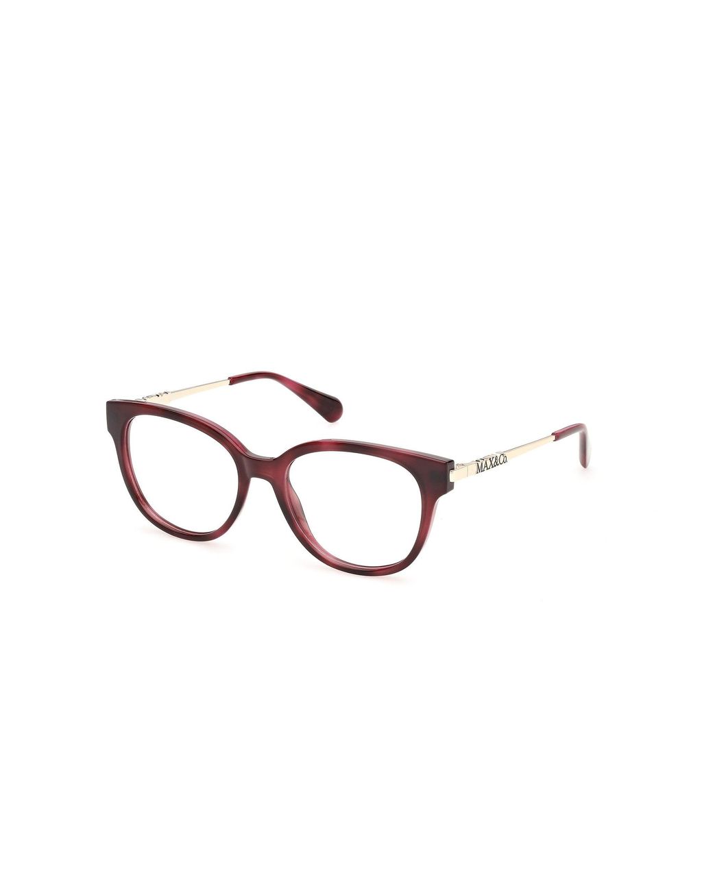MAX&Co. Black Mo5235 54 Optical Frames Injected Round Normal