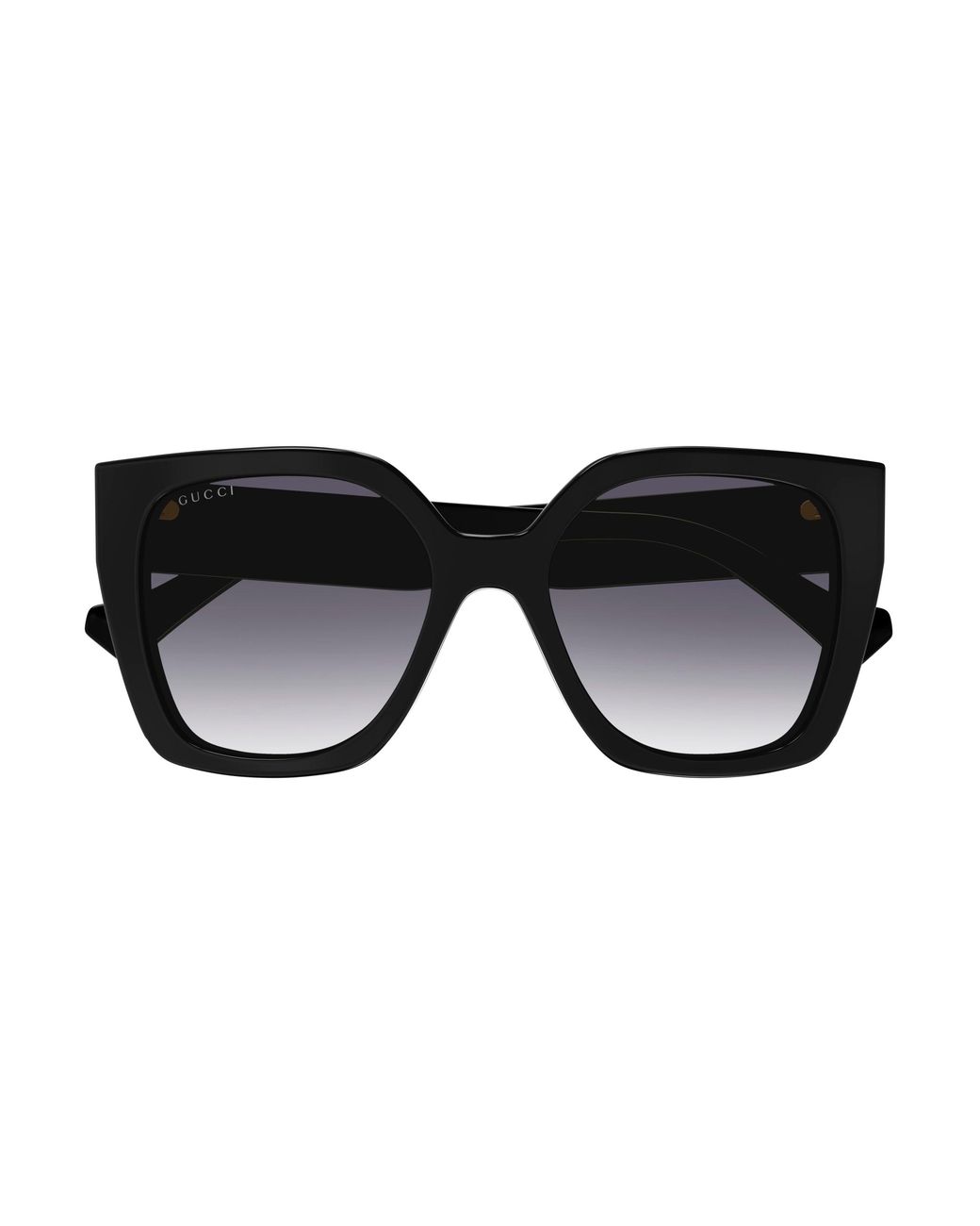 Gucci Black Gg1300S 004 Sunglasses Plastic Squared Shaded