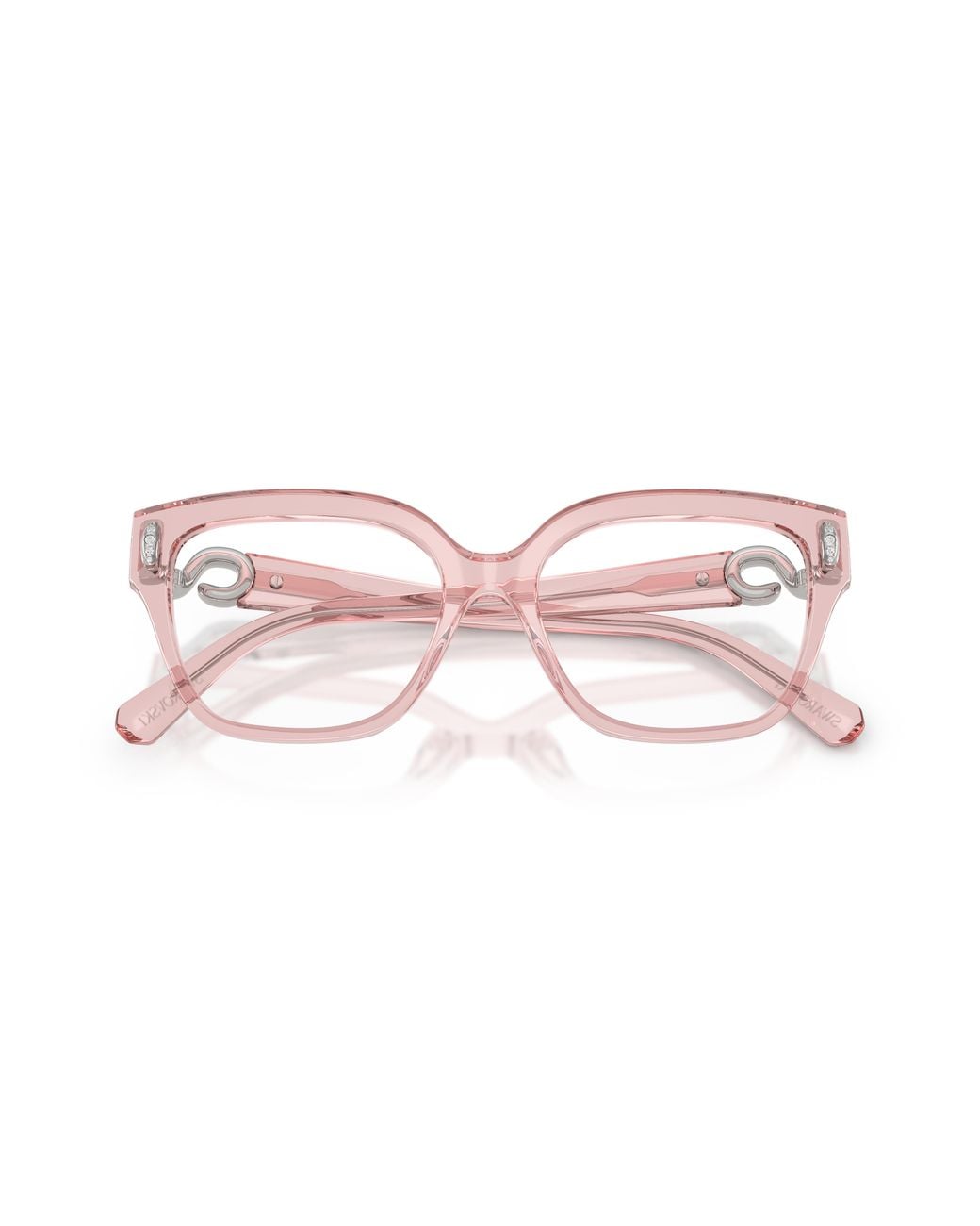 Swarovski Black Sk2076U 1105 Optical Frames Acetate Transparent Squared Normal