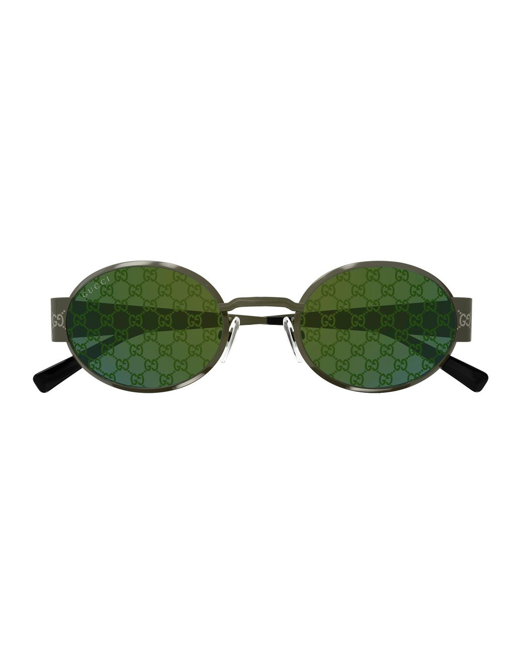 Gucci Green Gg1854S 003 Sunglasses Metal Round for men