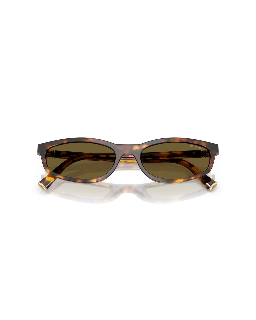Miu Miu Black Mu A06S 14L09Z Sunglasses Acetate Geometric Normal