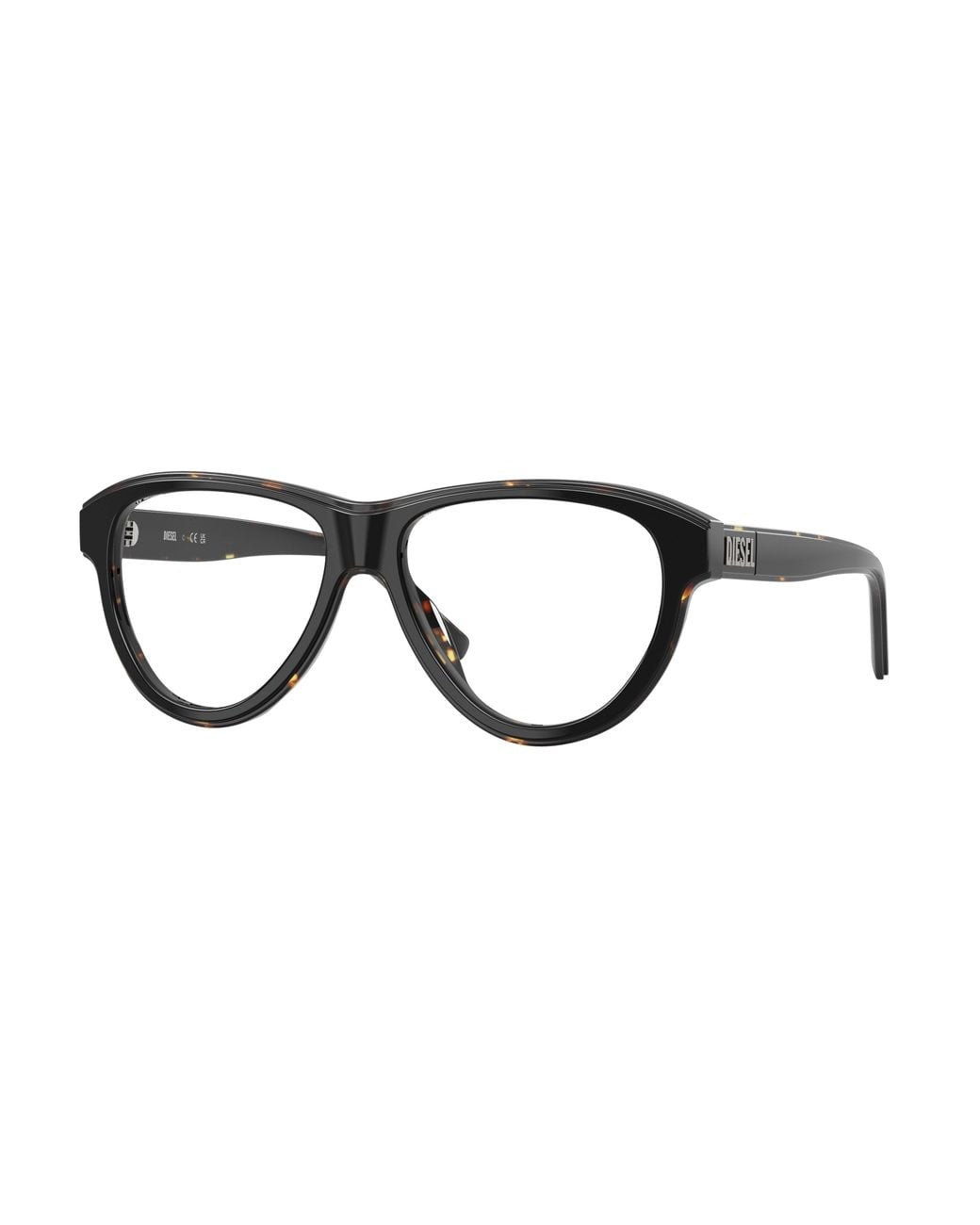 DIESEL Black Dl4031U 2071 Optical Frames Acetate Transparent Pilot Normal