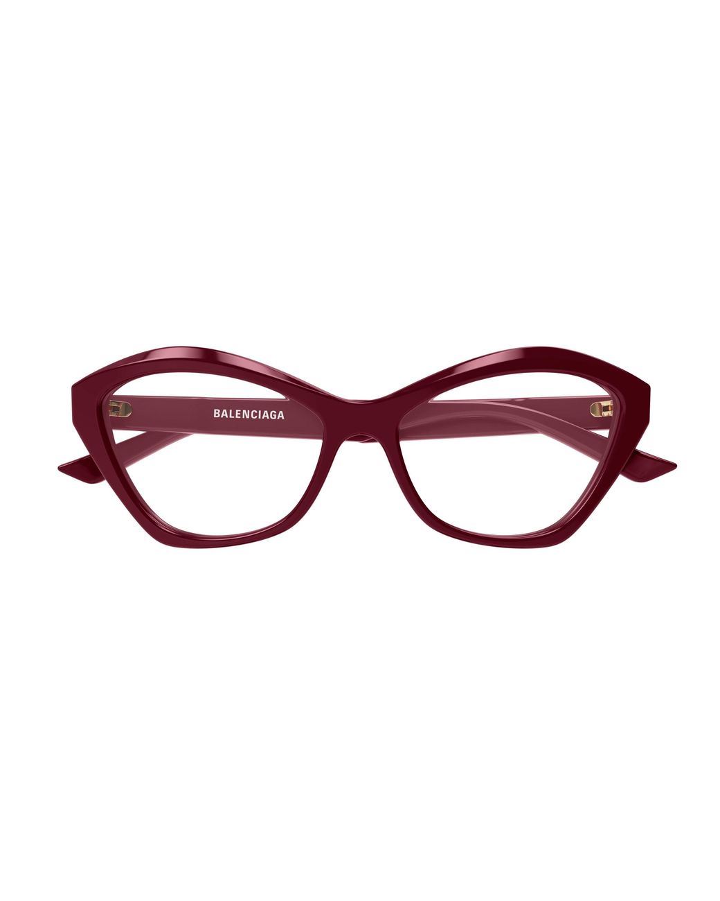 Balenciaga Black Bb0341O 006 Optical Frames Acetate Transparent Cat Eye