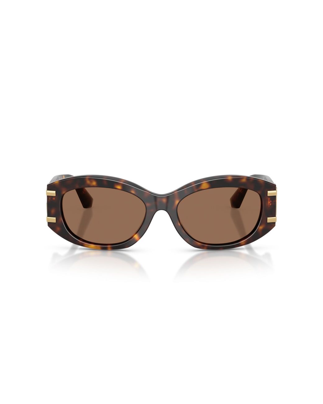 Dolce & Gabbana Black Dg4502 502/73 Sunglasses Acetate Round Normal