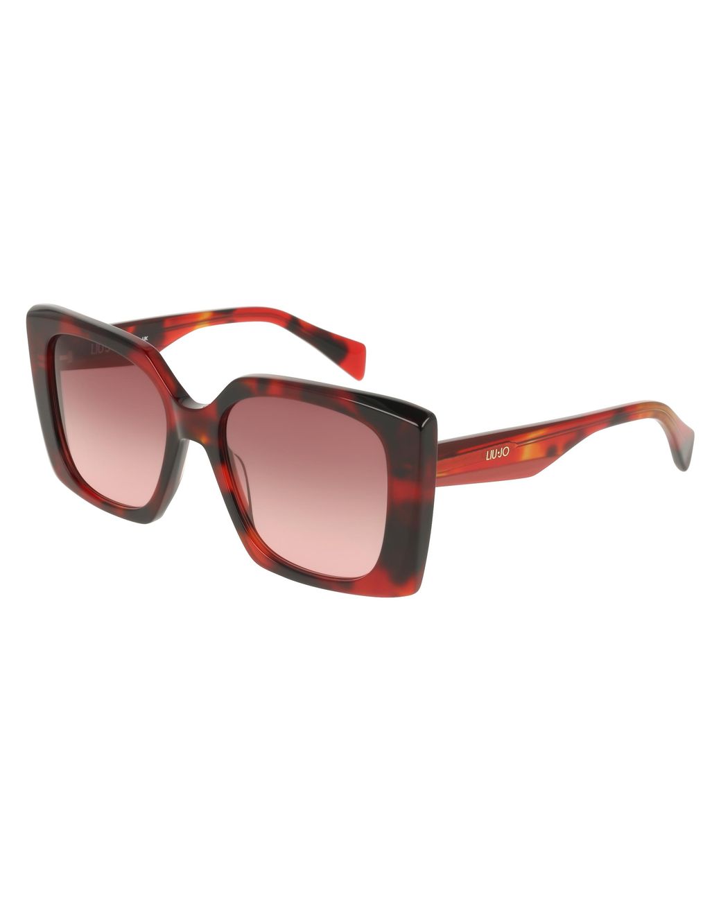 Liu Jo Black Lj819S 640 Sunglasses Acetate Squared Normal Shaded