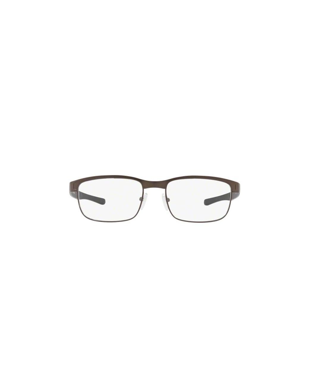 Oakley Black Ox5132 Surface Plate 513202 Optical Frames Titanium Squared for men