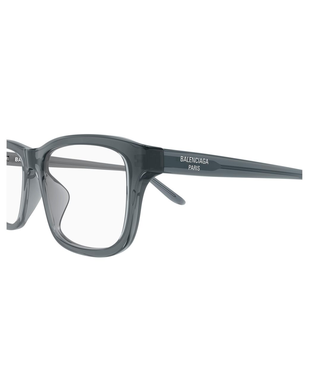 Balenciaga Black Bb0442Oa 005 Optical Frames Acetate Transparent Squared
