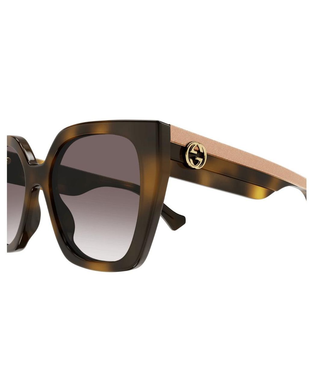 Gucci Black Gg1300S 003 Sunglasses Plastic Squared Shaded