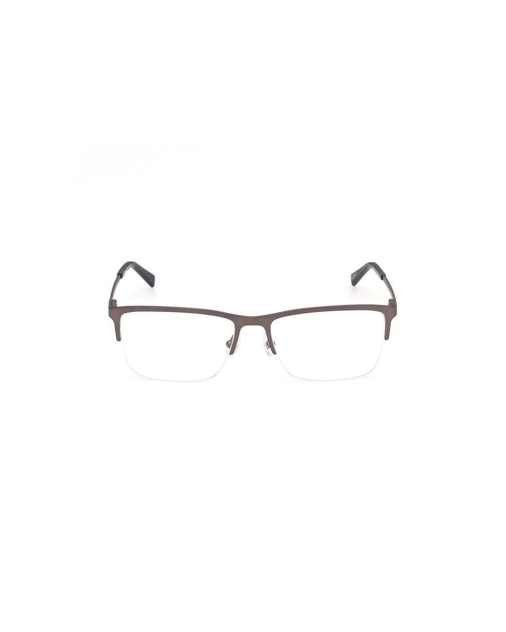 Timberland Black Tb50120 7 Optical Frames Metal Squared Normal for men